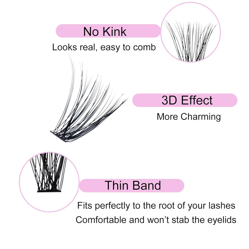 Glam Wispy Lash Clusters