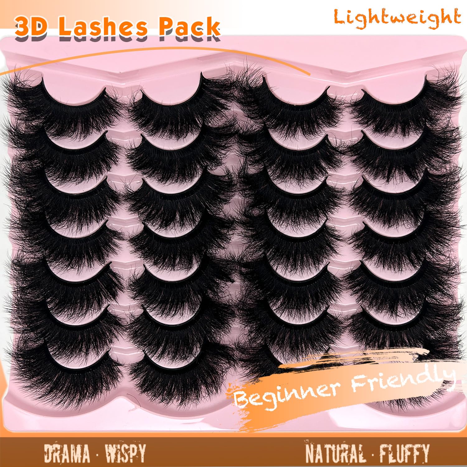 Luxe Fluffy Mink Lashes