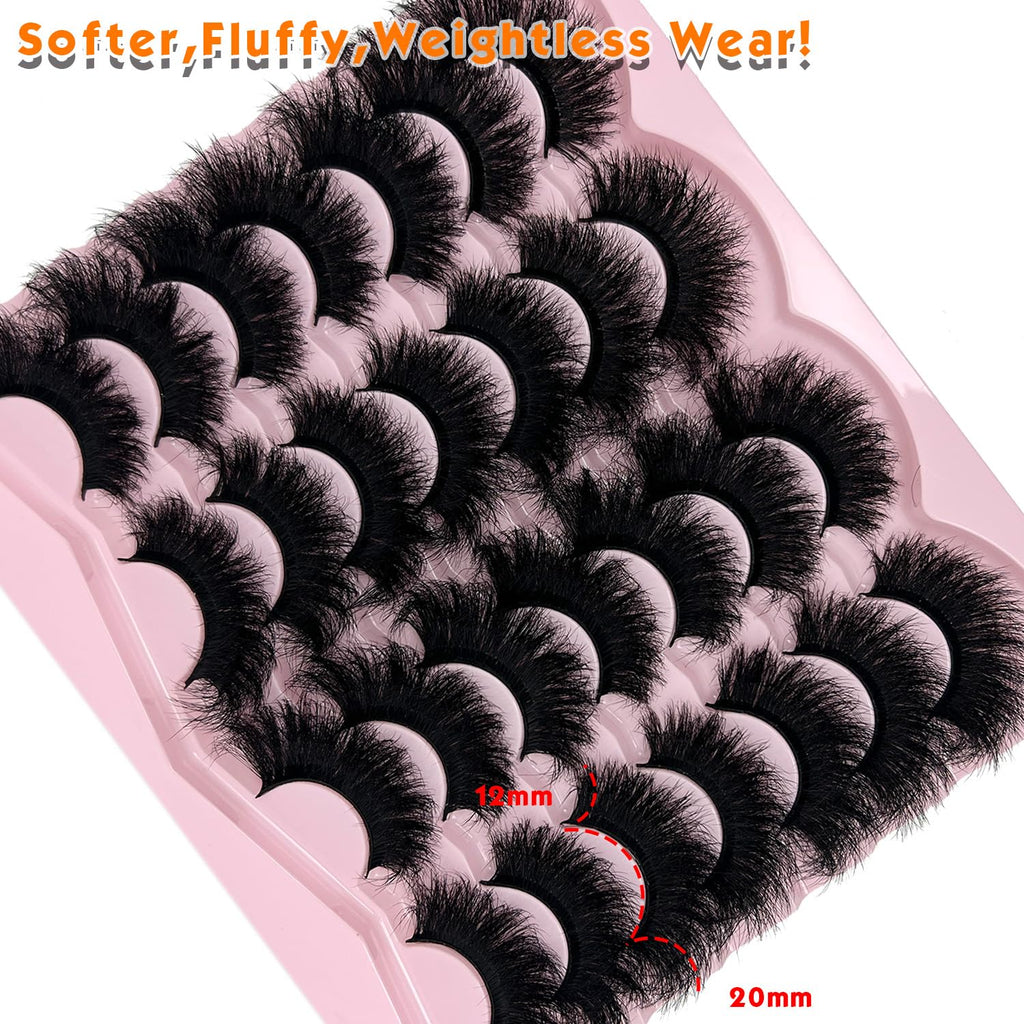 Luxe Fluffy Mink Lashes