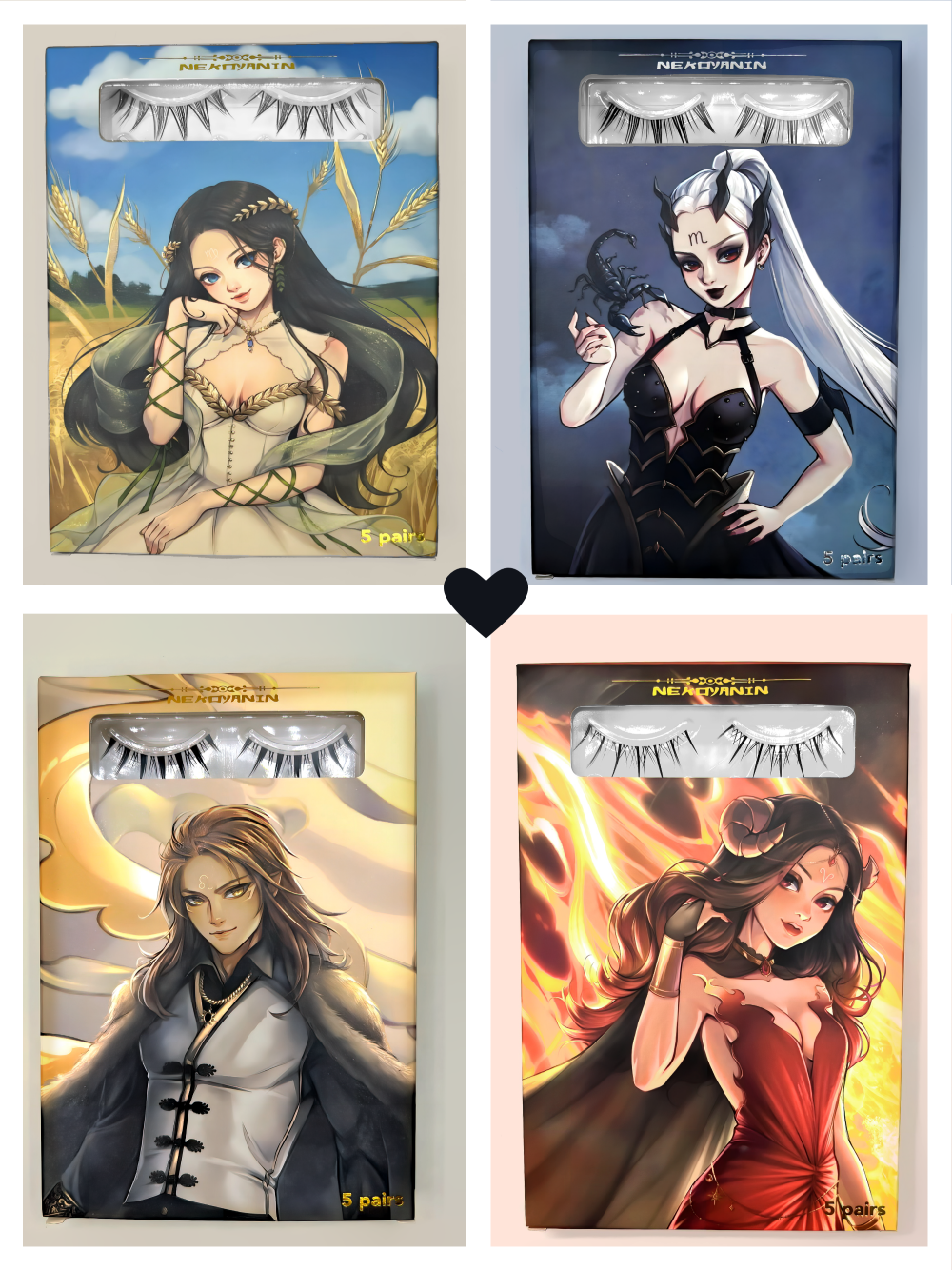 Zodiac Manga Lashes